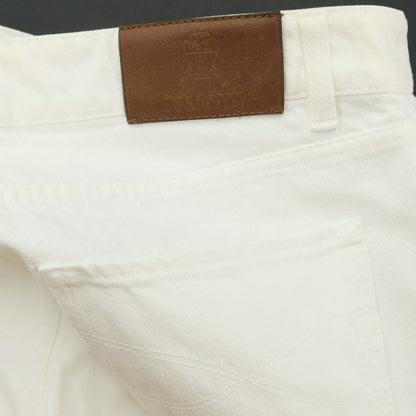 [Used] Brunello Cucinelli Denim Pants Jeans White [Size 46] [WHT] [S/S/A/W] [Condition Rank C] [Men&