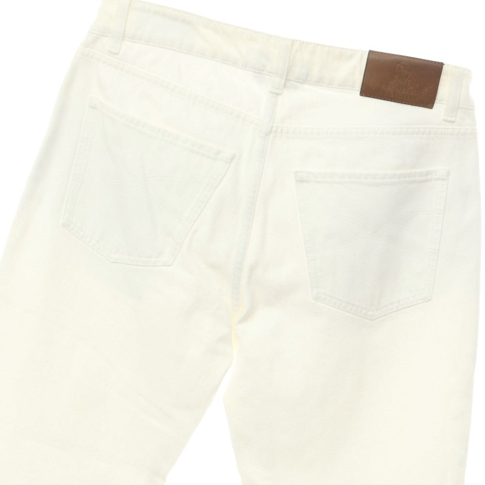 [Used] Brunello Cucinelli Denim Pants Jeans White [Size 46] [WHT] [S/S/A/W] [Condition Rank C] [Men&