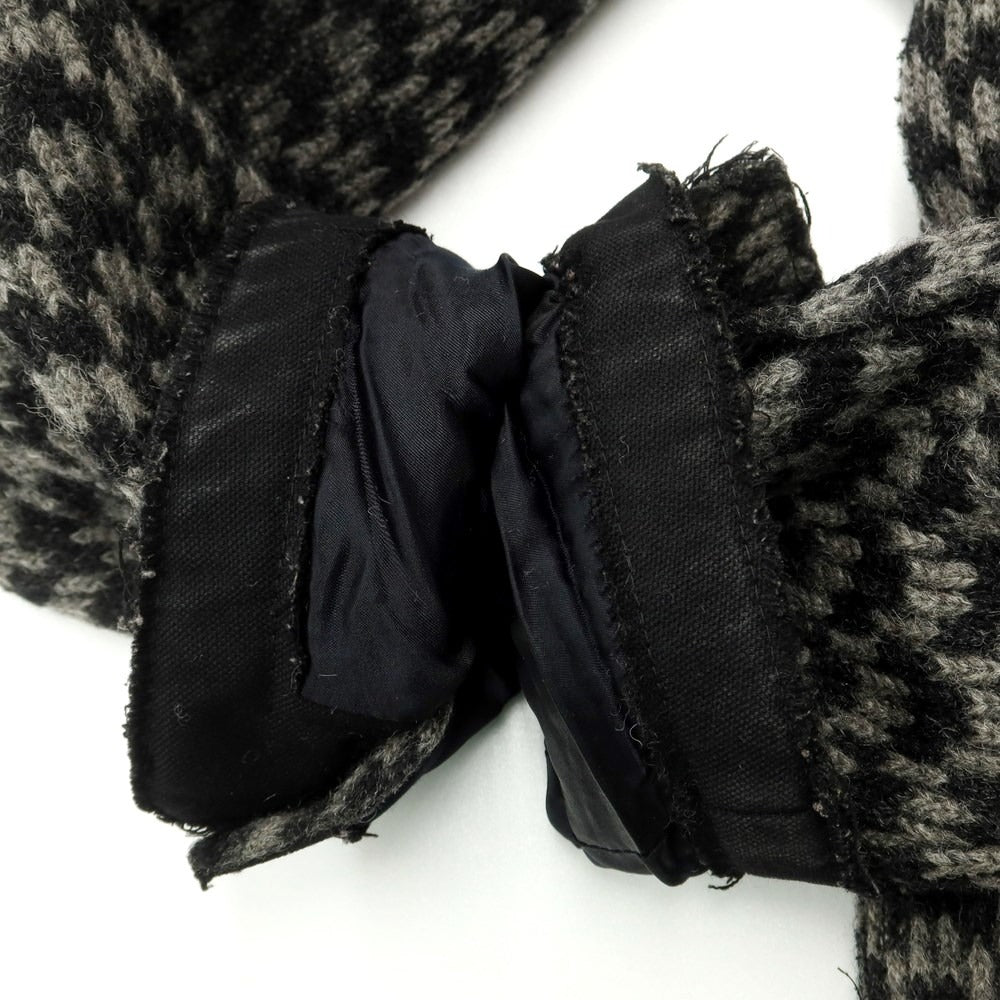 [Used] Dolce &amp;amp; Gabbana Wool Polyester Peacoat Gray x Black [Size 48] [GRY] [A/W] [Condition Rank C] [Men&