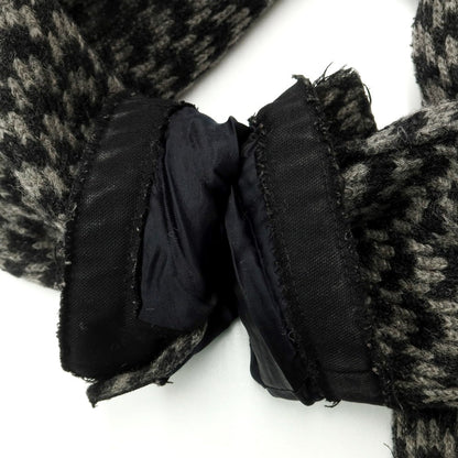 [Used] Dolce &amp;amp; Gabbana Wool Polyester Peacoat Gray x Black [Size 48] [GRY] [A/W] [Condition Rank C] [Men&