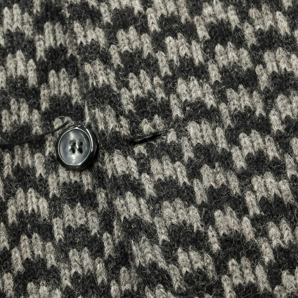 [Used] Dolce &amp;amp; Gabbana Wool Polyester Peacoat Gray x Black [Size 48] [GRY] [A/W] [Condition Rank C] [Men&