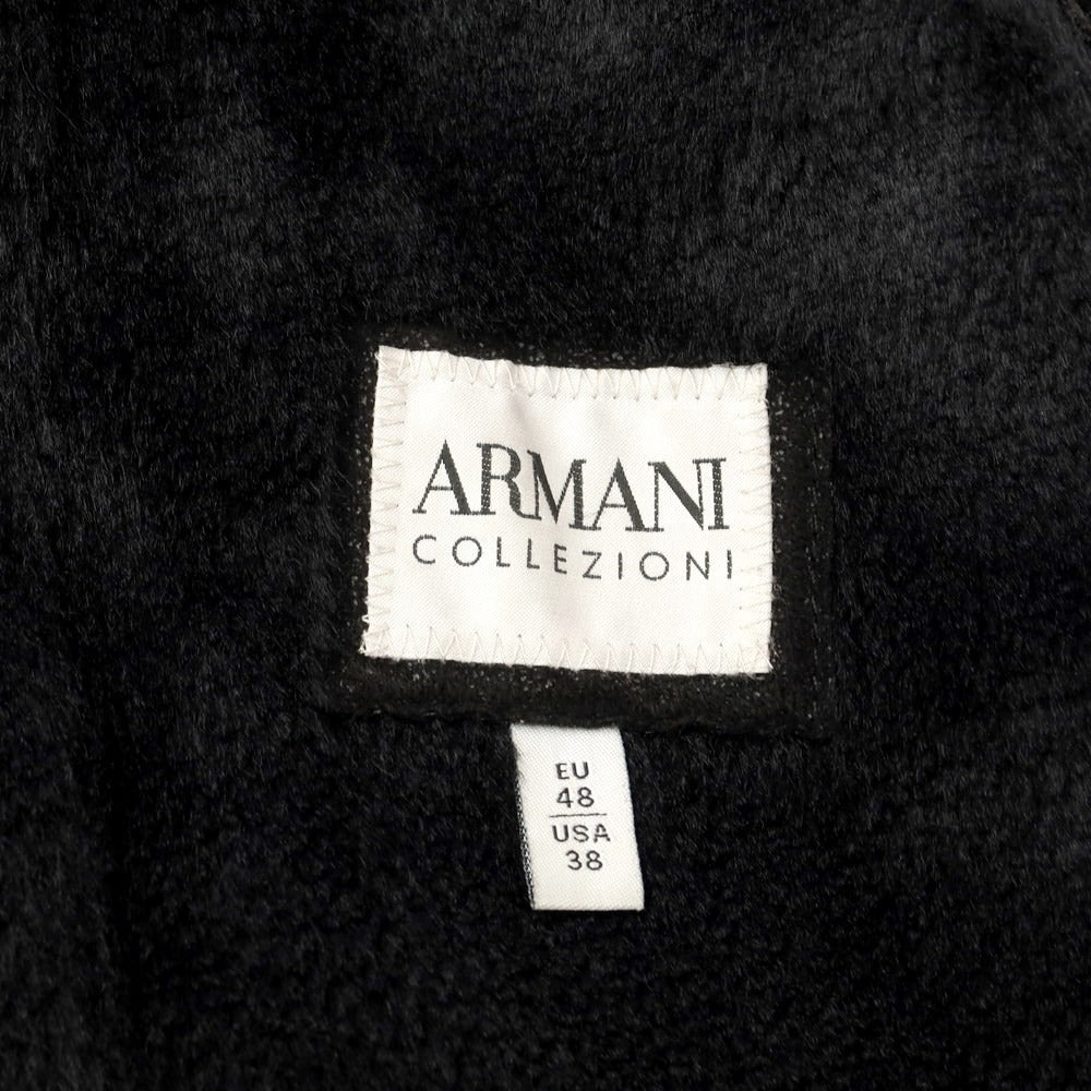 [Used] Armani Collezioni ARMANI COLLEZIONI Polyester inner fleece hooded coat Black [Size 48] [BLK] [A/W] [Condition Rank B] ​​[Men&