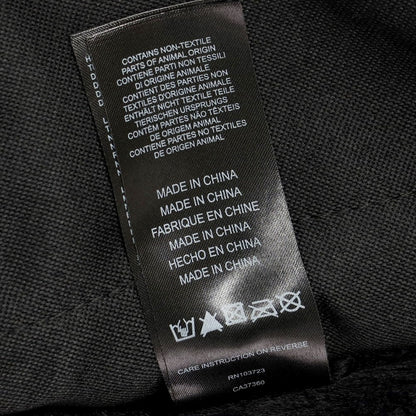 [Used] Armani Collezioni ARMANI COLLEZIONI Polyester inner fleece hooded coat Black [Size 48] [BLK] [A/W] [Condition Rank B] ​​[Men&