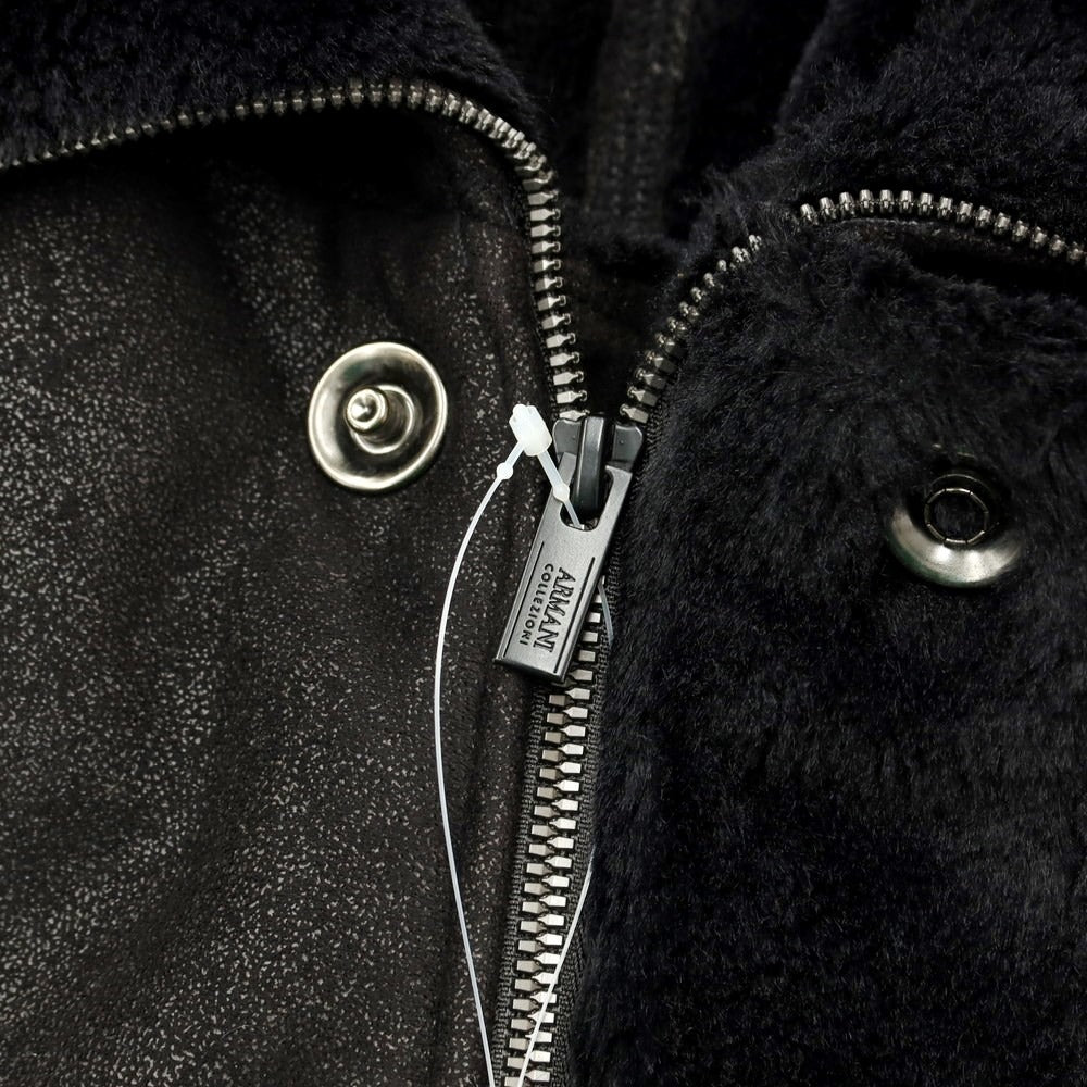 [Used] Armani Collezioni ARMANI COLLEZIONI Polyester inner fleece hooded coat Black [Size 48] [BLK] [A/W] [Condition Rank B] ​​[Men&