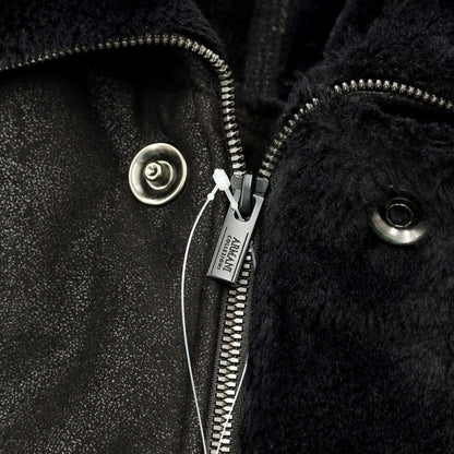 [Used] Armani Collezioni ARMANI COLLEZIONI Polyester inner fleece hooded coat Black [Size 48] [BLK] [A/W] [Condition Rank B] ​​[Men&