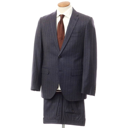 [Used] JOSEPH HOMME Wool Striped 2-Button Suit Navy [48] [Condition Rank B] ​​[Men&