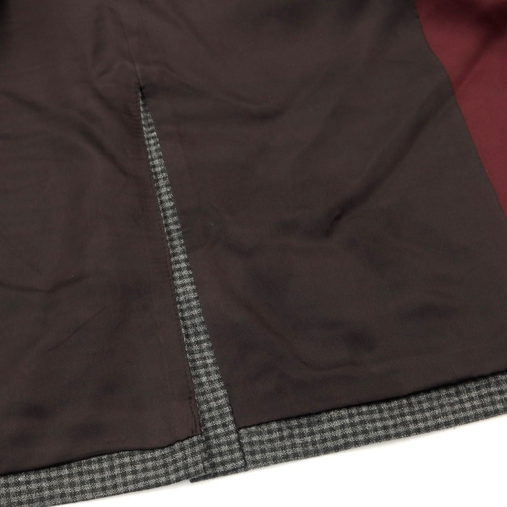 [Used] PS Paul Smith Wool Polyester 1B Casual Jacket Gray x Black [Size L] [GRY] [A/W] [Condition Rank C] [Men&