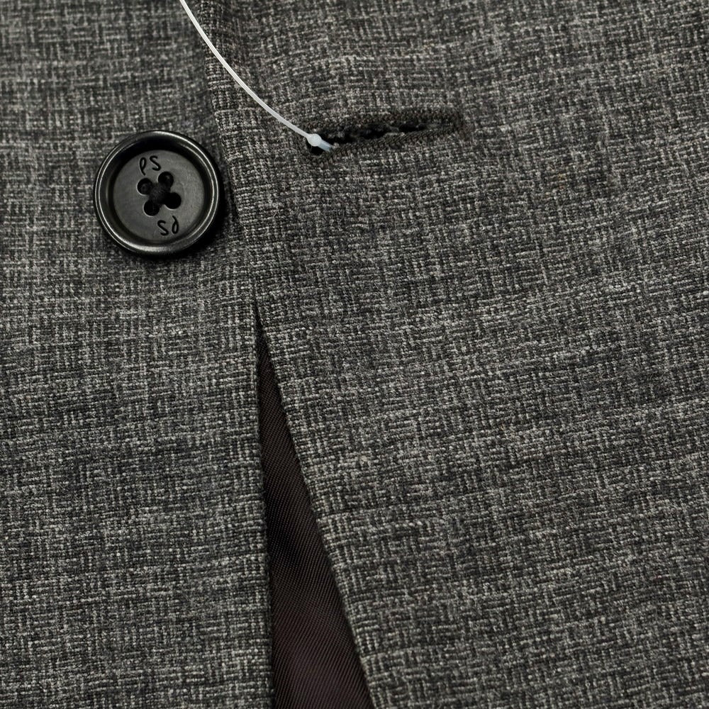 [Used] PS Paul Smith Wool Polyester 1B Casual Jacket Gray x Black [Size L] [GRY] [A/W] [Condition Rank C] [Men&