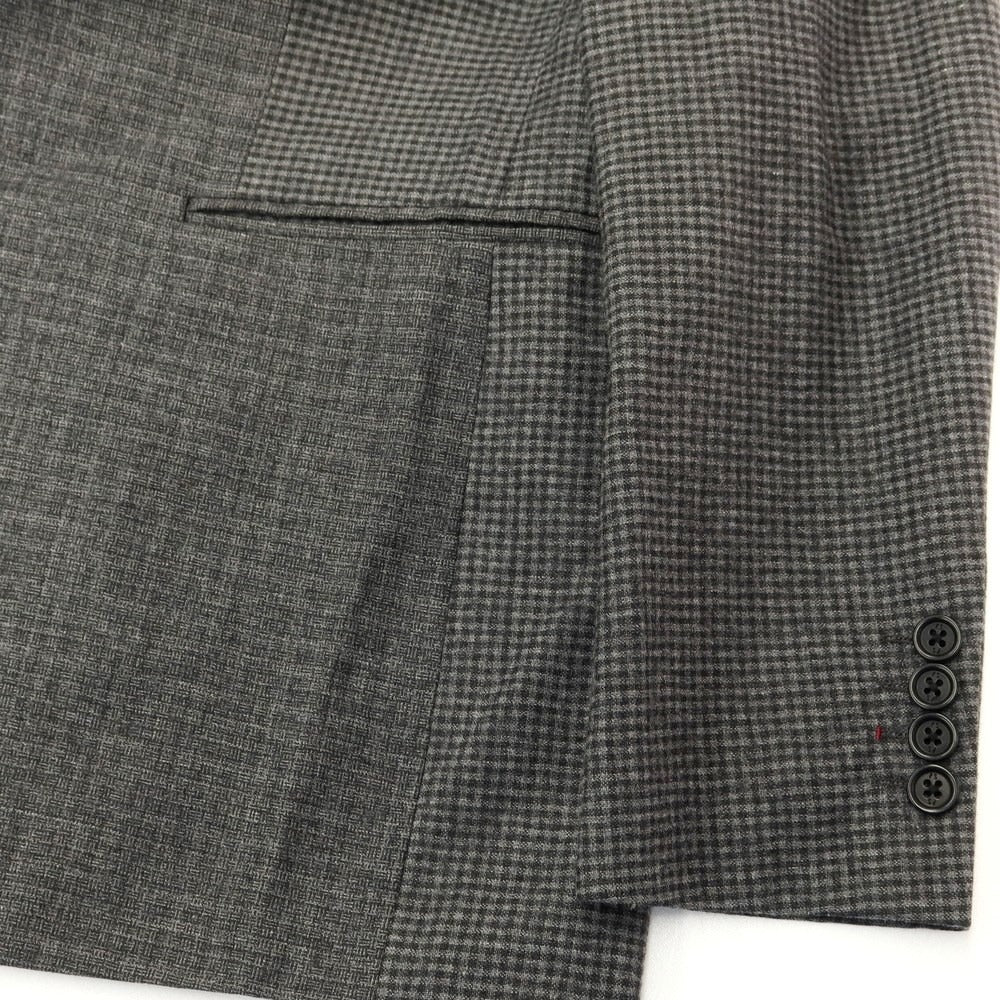 [Used] PS Paul Smith Wool Polyester 1B Casual Jacket Gray x Black [Size L] [GRY] [A/W] [Condition Rank C] [Men&