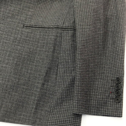 [Used] PS Paul Smith Wool Polyester 1B Casual Jacket Gray x Black [Size L] [GRY] [A/W] [Condition Rank C] [Men&