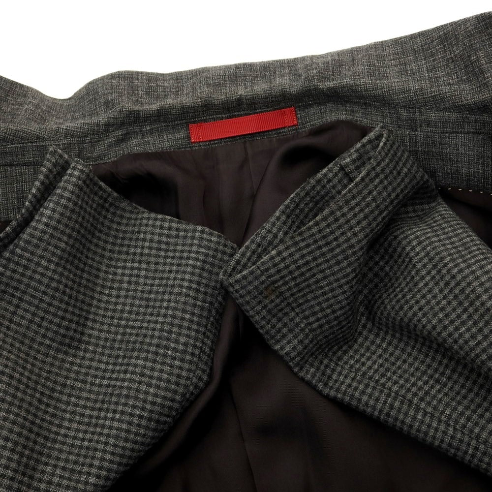 [Used] PS Paul Smith Wool Polyester 1B Casual Jacket Gray x Black [Size L] [GRY] [A/W] [Condition Rank C] [Men&
