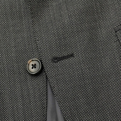 [Used] Gabriele Pasini wool three-piece three-button suit, black x white [42] [Condition Rank C] [Men&