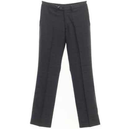 [Used] Marcopescarolo wool check dress slacks pants charcoal gray x brown x blue [size 44] [GRY] [A/W] [Condition rank B] ​​[Men&