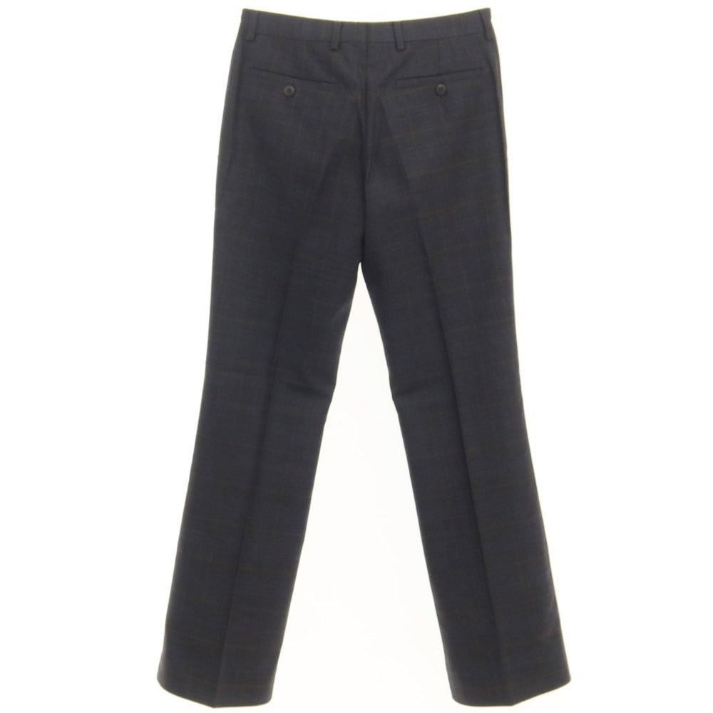 [Used] Marcopescarolo wool check dress slacks pants charcoal gray x brown x blue [size 44] [GRY] [A/W] [Condition rank B] ​​[Men&