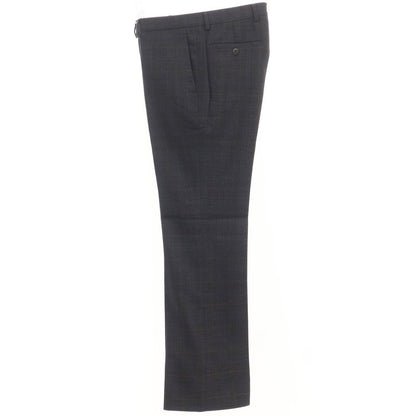 [Used] Marcopescarolo wool check dress slacks pants charcoal gray x brown x blue [size 44] [GRY] [A/W] [Condition rank B] ​​[Men&