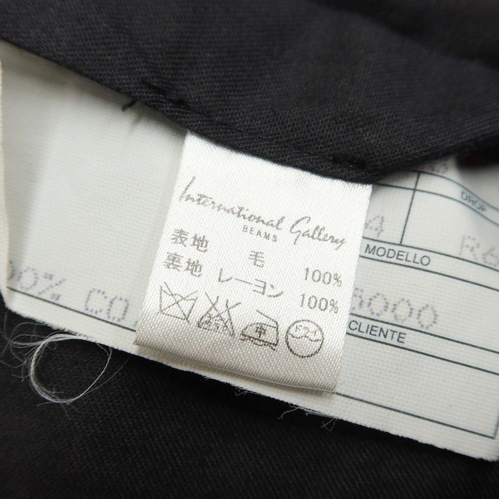 [Used] Marcopescarolo wool check dress slacks pants charcoal gray x brown x blue [size 44] [GRY] [A/W] [Condition rank B] ​​[Men&
