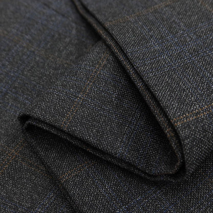 [Used] Marcopescarolo wool check dress slacks pants charcoal gray x brown x blue [size 44] [GRY] [A/W] [Condition rank B] ​​[Men&
