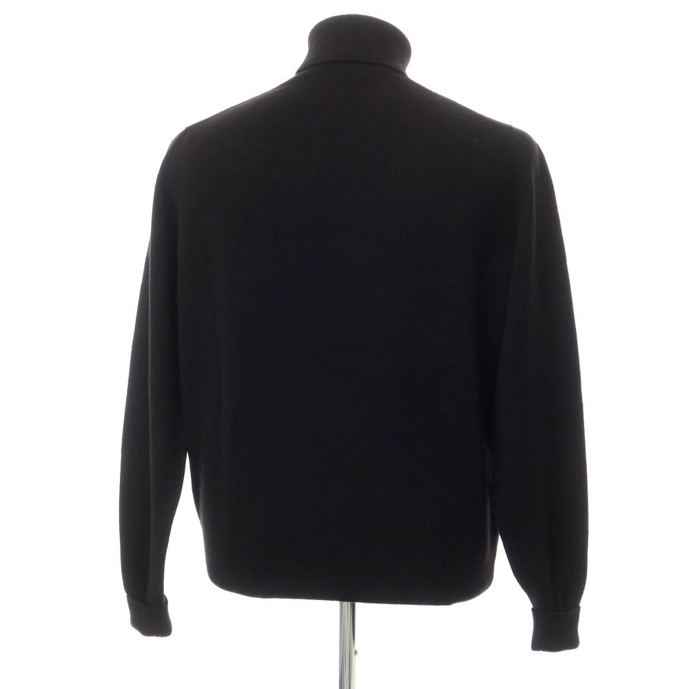 【中古】ダンヒル Dunhill ウール系 タートルネック プルオーバーニット ブラック【サイズL】【BLK】【A/W】【状態ランクB】【メンズ】【768879】