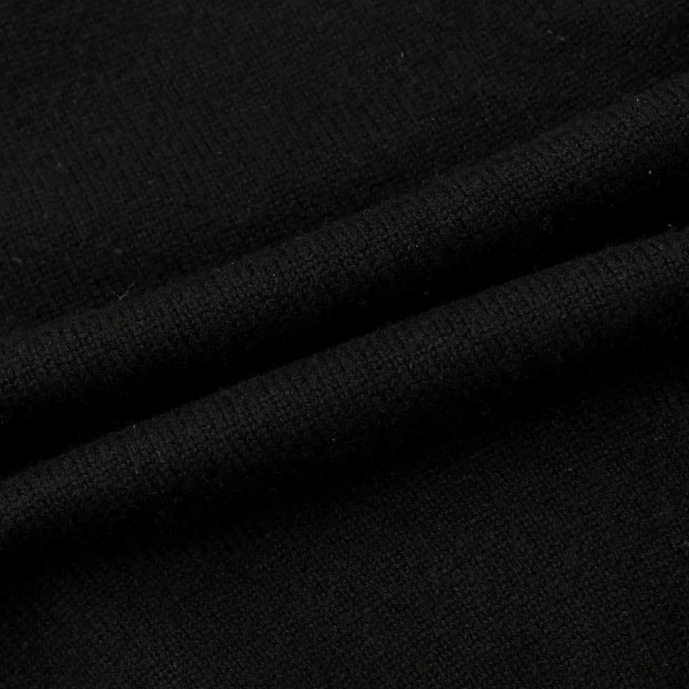 [Used] Dunhill Wool Turtleneck Pullover Knit Black [Size L] [BLK] [A/W] [Condition Rank B] ​​[Men&