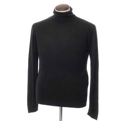 [Used] Roberto Collina Rayon Cashmere Turtleneck Knit Black [Size 50] [BLK] [S/S] [Condition Rank C] [Men&