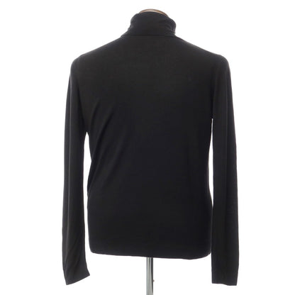 [Used] Roberto Collina Rayon Cashmere Turtleneck Knit Black [Size 50] [BLK] [S/S] [Condition Rank C] [Men&