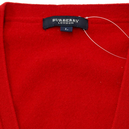 【中古】バーバリーロンドン BURBERRY LONDON ウール ニットベスト レッド【サイズL】【RED】【A/W】【状態ランクB】【メンズ】【768877】
[DPD]