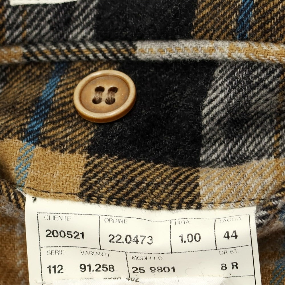 [Used] Archie Alessandro Cantarelli AC ALESSANDRO CANTARELLI Wool cotton 3B casual jacket beige x black [Size 44] [BEI] [A/W] [Condition rank B] ​​[Men&