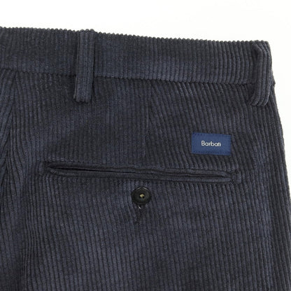 [Used] Barbati Polyester Nylon Corduroy Slacks Pants Navy [Size 46] [NVY] [A/W] [Condition Rank B] ​​[Men&