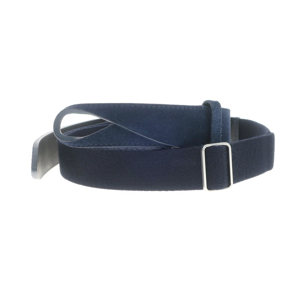 [Used] ORCIANI Suede Leather Belt Navy [NVY] [S/S/A/W] [Condition Rank A] [Men&