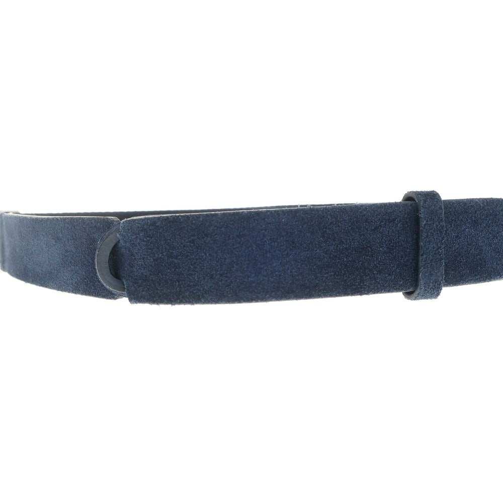 [Used] ORCIANI Suede Leather Belt Navy [NVY] [S/S/A/W] [Condition Rank A] [Men&