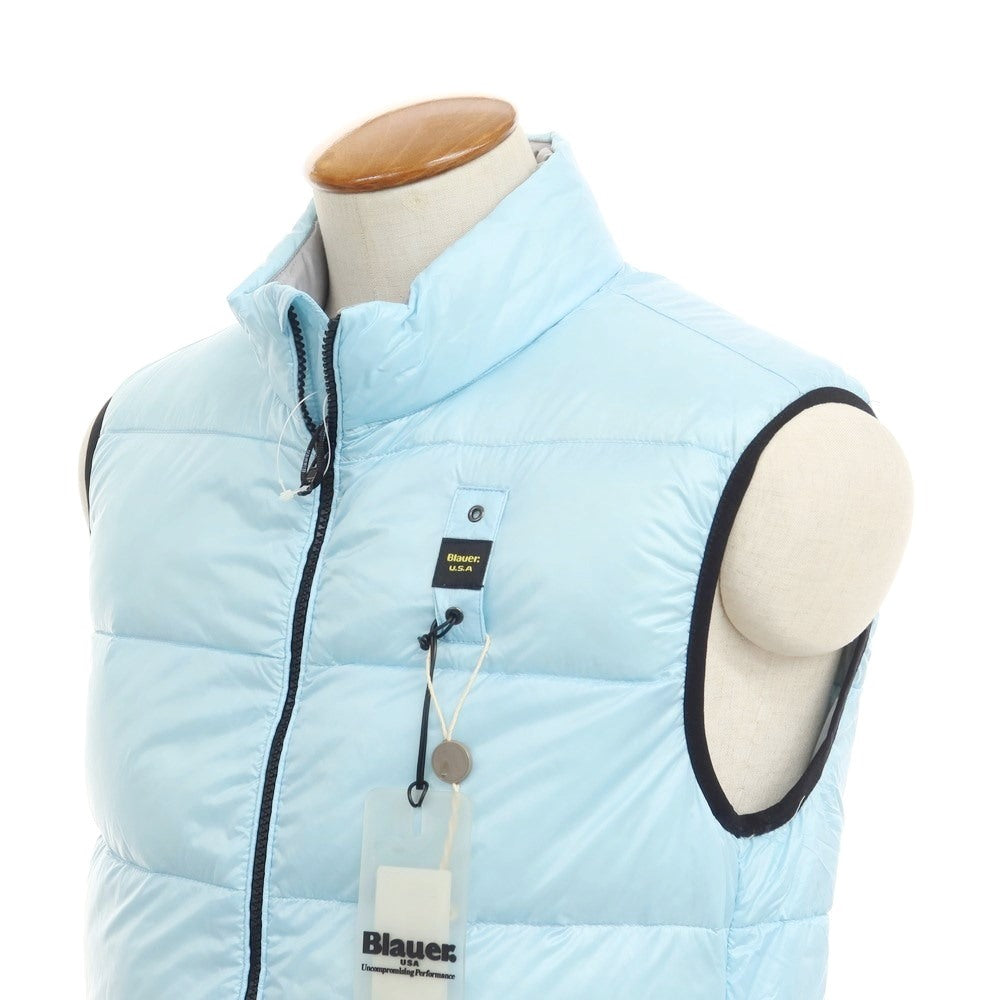 [Used] [Unused] Blauer Nylon Down Vest, Light Blue [Size L] [BLU] [A/W] [Condition Rank S] [Men&