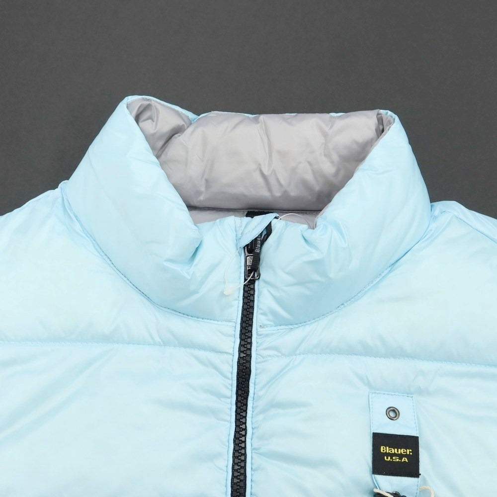 [Used] [Unused] Blauer Nylon Down Vest, Light Blue [Size L] [BLU] [A/W] [Condition Rank S] [Men&