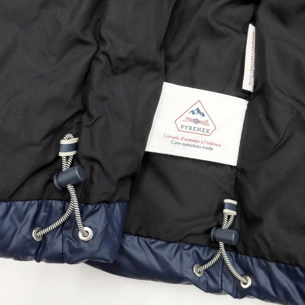 [Used] [Unused] Pyrenex Nylon Down Jacket Navy x Black [Size L] [NVY] [A/W] [Condition Rank S] [Men&