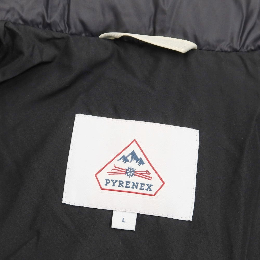 [Used] [Unused] Pyrenex Nylon Down Jacket Navy x Black [Size L] [NVY] [A/W] [Condition Rank S] [Men&