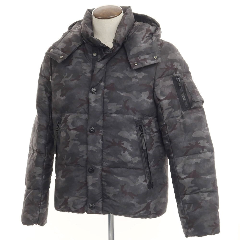 [Used] [Unused] Nano Universe x Nishikawa Down Camouflage Pattern Down Jacket Dark Gray [Size L] [GRY] [A/W] [Condition Rank S] [Men&