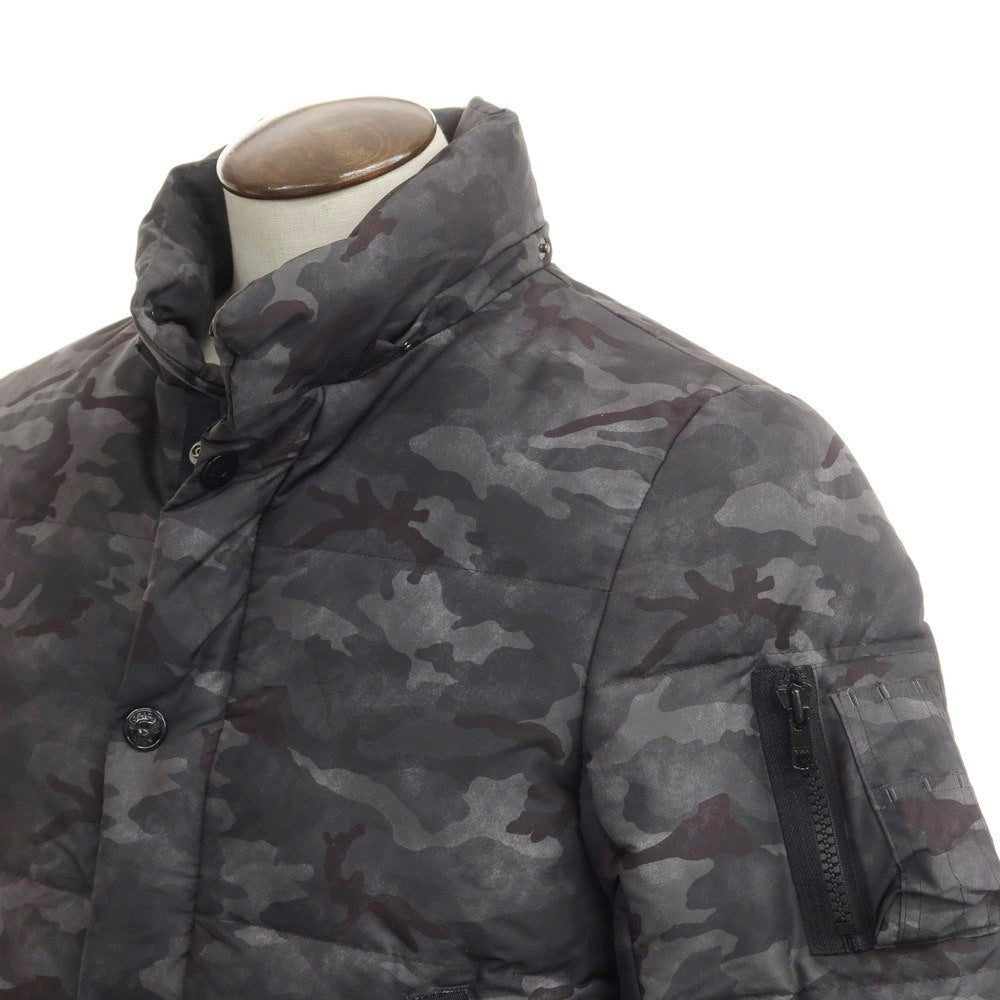 [Used] [Unused] Nano Universe x Nishikawa Down Camouflage Pattern Down Jacket Dark Gray [Size L] [GRY] [A/W] [Condition Rank S] [Men&