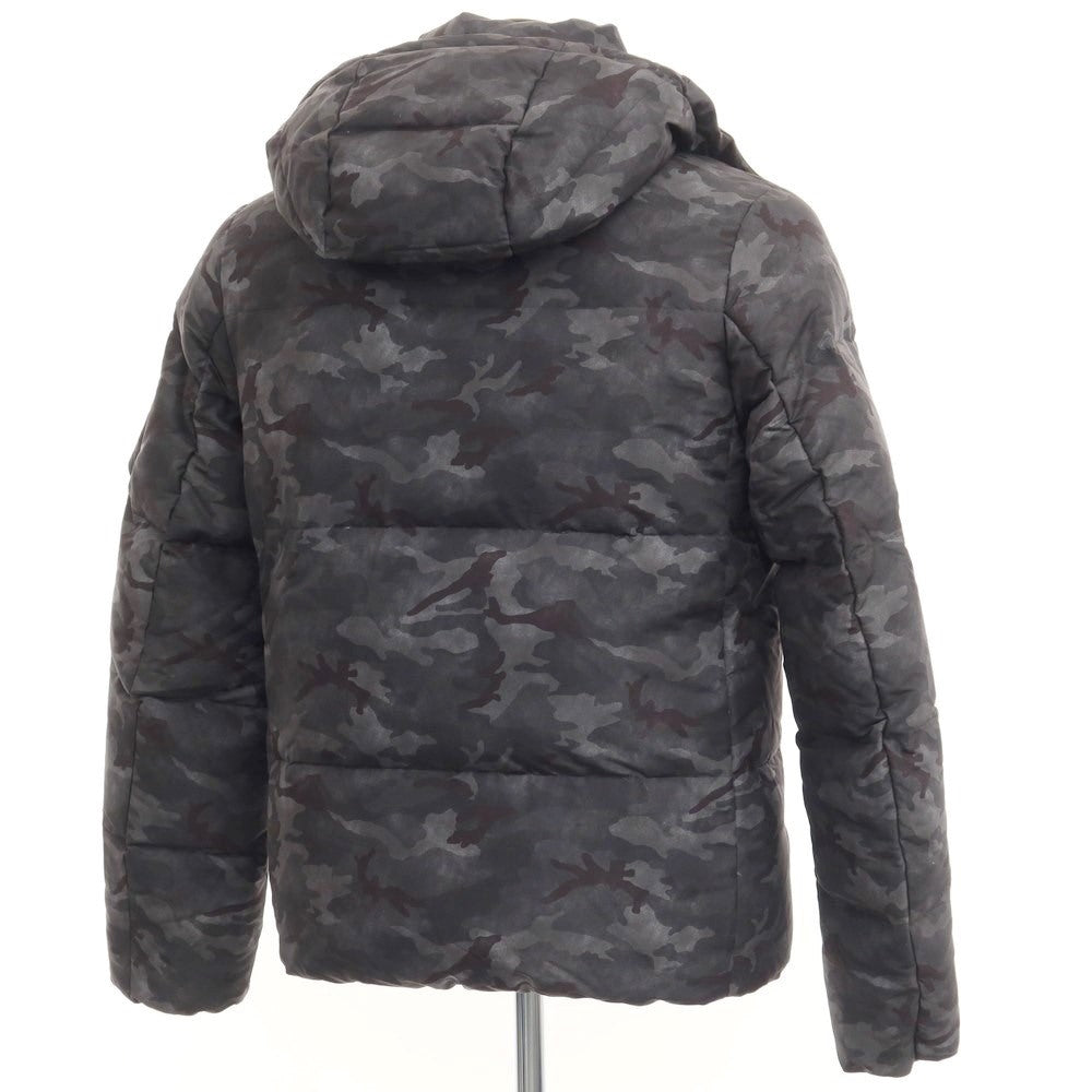 [Used] [Unused] Nano Universe x Nishikawa Down Camouflage Pattern Down Jacket Dark Gray [Size L] [GRY] [A/W] [Condition Rank S] [Men&