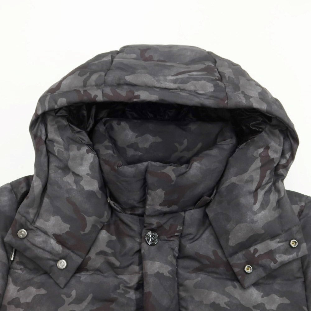 [Used] [Unused] Nano Universe x Nishikawa Down Camouflage Pattern Down Jacket Dark Gray [Size L] [GRY] [A/W] [Condition Rank S] [Men&