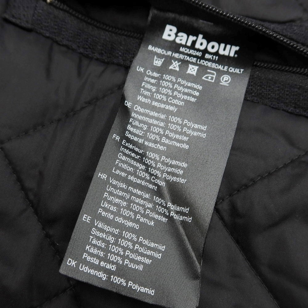 [Used] [Unused] Barbour Nylon Quilted Blouson Black [Size S] [BLK] [A/W] [Condition Rank S] [Men&