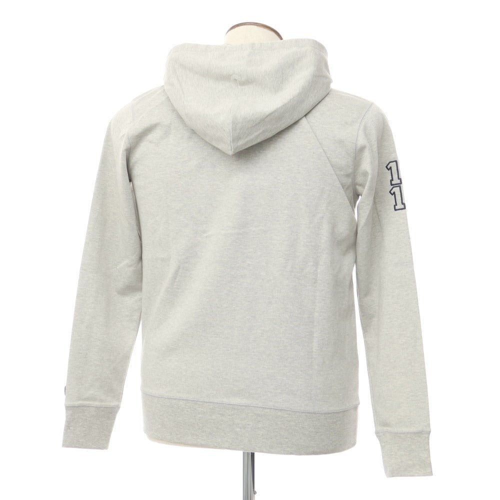 [Used] [Unused] Admiral polyester cotton zip-up hoodie, light grey [Size L] [GRY] [S/S] [Condition Rank S] [Men&