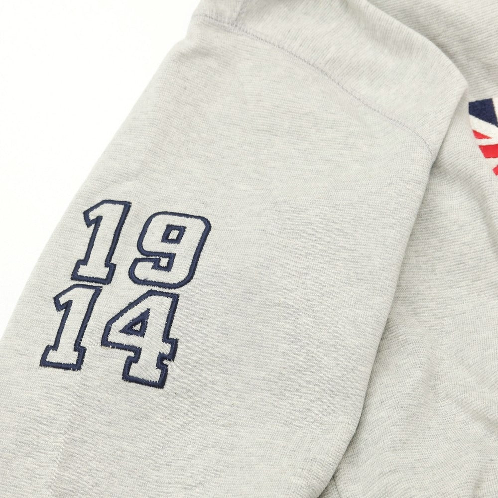 [Used] [Unused] Admiral polyester cotton zip-up hoodie, light grey [Size L] [GRY] [S/S] [Condition Rank S] [Men&