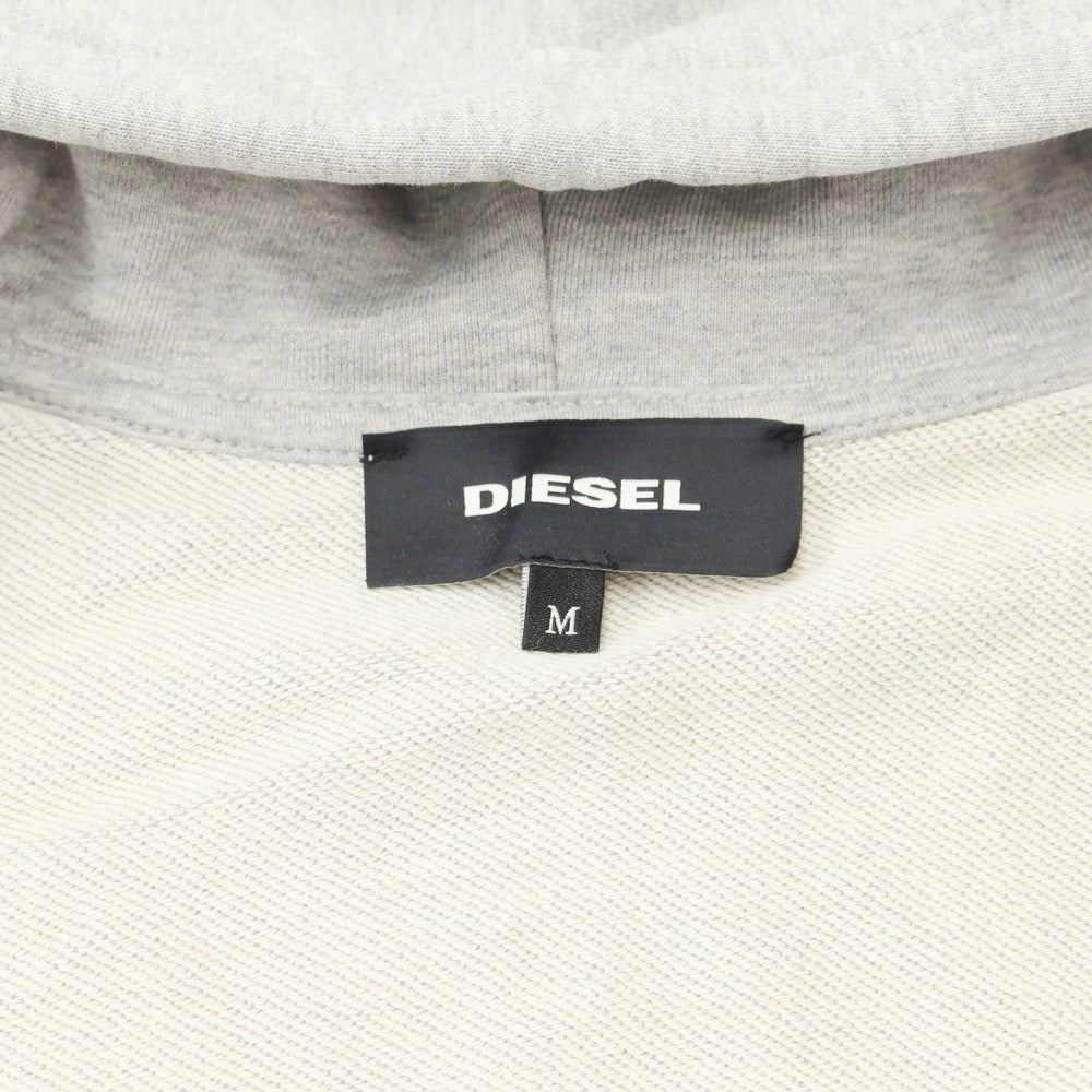 [Used] [Unused] Diesel DIESEL Cotton Zip-up Hoodie Light Grey [Size M] [GRY] [S/S] [Condition Rank S] [Men&