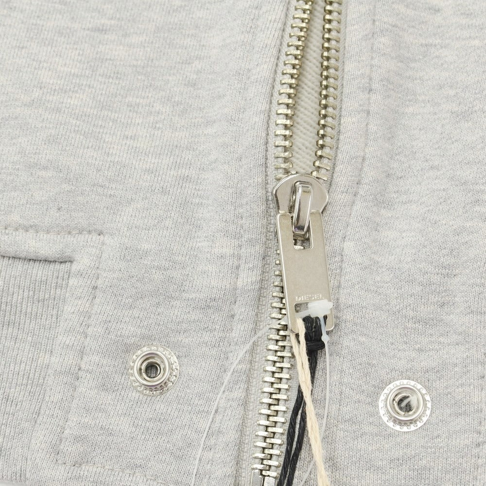 [Used] [Unused] Diesel DIESEL Cotton Zip-up Hoodie Light Grey [Size M] [GRY] [S/S] [Condition Rank S] [Men&