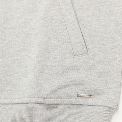 [Used] [Unused] Diesel DIESEL Cotton Zip-up Hoodie Light Grey [Size M] [GRY] [S/S] [Condition Rank S] [Men&