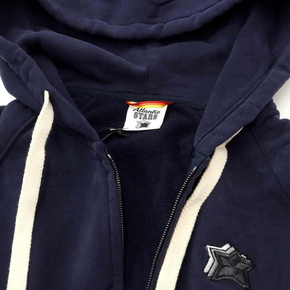[Used] [Unused] Atlantic STARS Cotton Zip-up Hoodie Navy [Size M] [NVY] [A/W] [Condition Rank S] [Men&