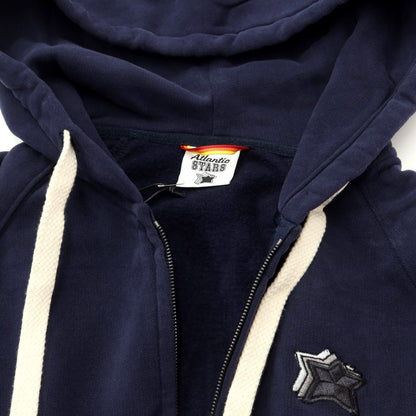 [Used] [Unused] Atlantic STARS Cotton Zip-up Hoodie Navy [Size M] [NVY] [A/W] [Condition Rank S] [Men&