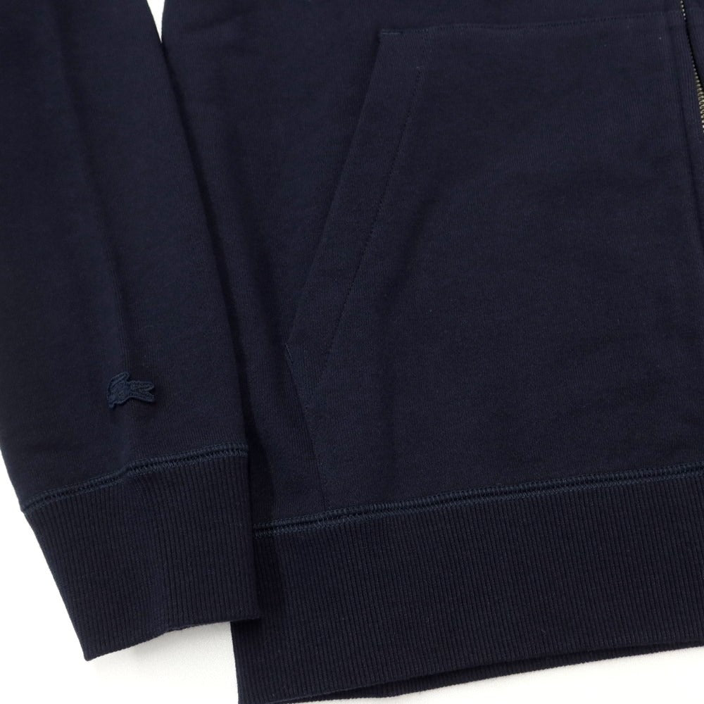 [Used] [Unused] LACOSTE Cotton Zip-up Hoodie Navy [Size 3] [NVY] [S/S] [Condition Rank S] [Men&