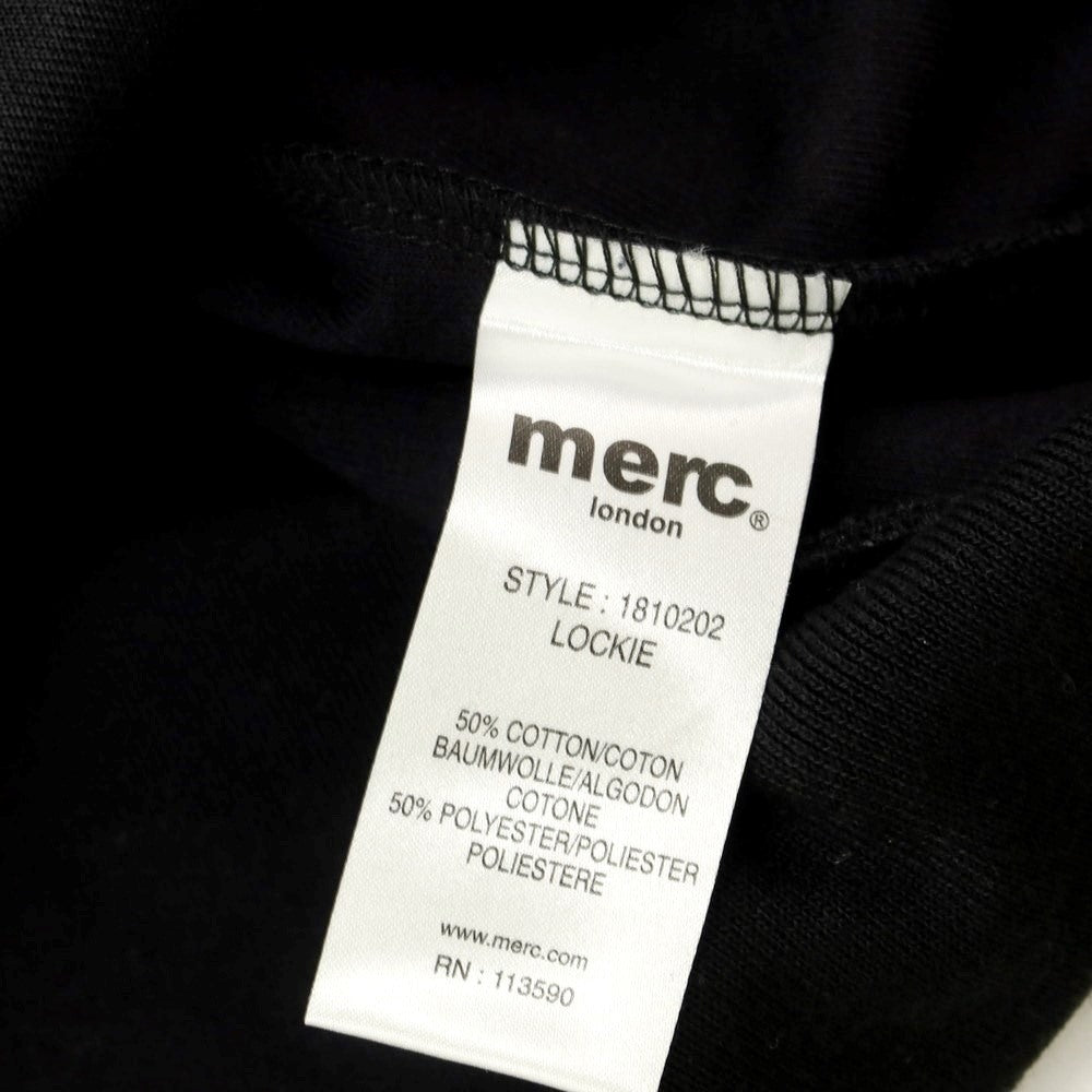 [Used] [Unused] Merc London Polyester Jersey Track Jacket Black [Size S] [BLK] [S/S/A/W] [Condition Rank S] [Men&