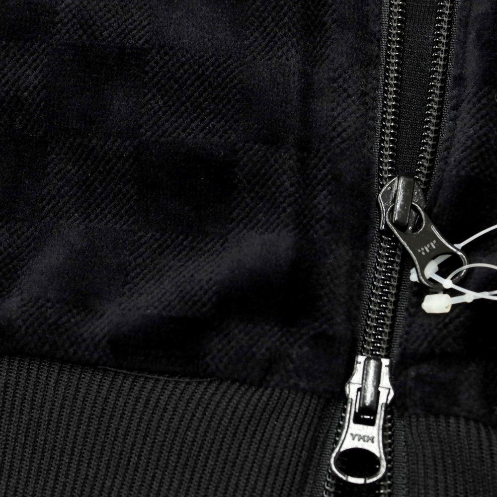 [Used] [Unused] Fred Perry Velour Cotton Polyester Jersey Track Jacket Black [Size L] [BLK] [A/W] [Condition Rank S] [Men&