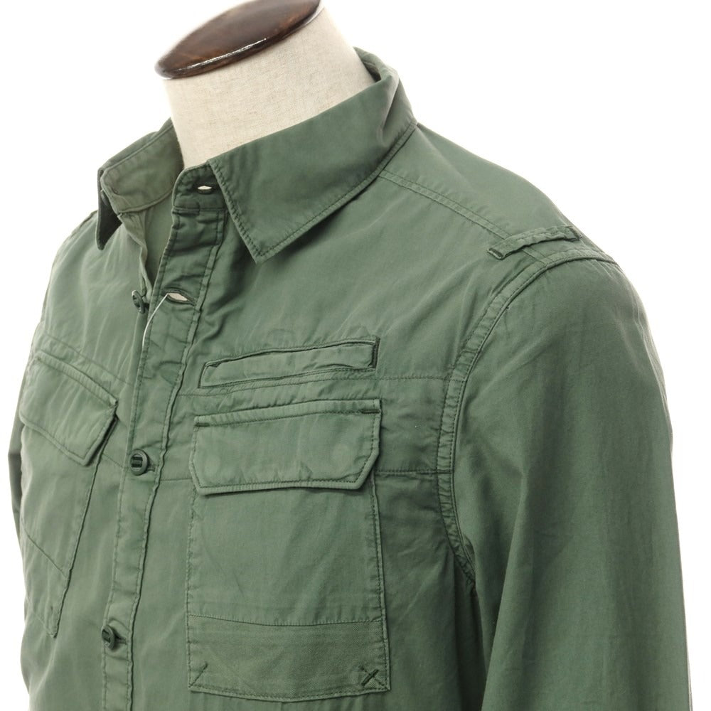 [Used] [Unused] G-STAR RAW Cotton Casual Shirt Green [Size L] [GRN] [S/S/A/W] [Condition Rank S] [Men&